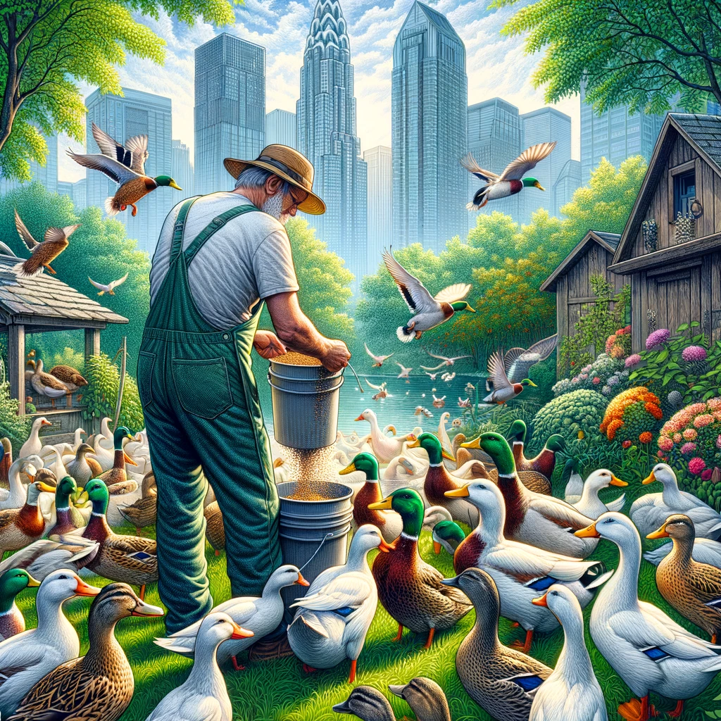 A Day in the Life of an Urban Duck Farmer
